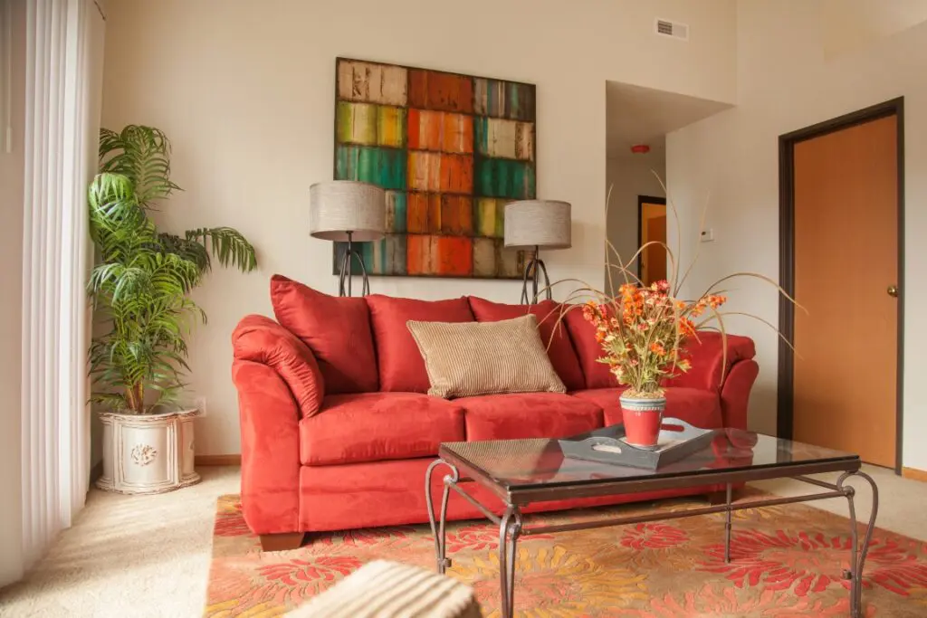 2 bedroom - living room
