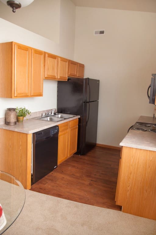 2 bedroom - kitchen